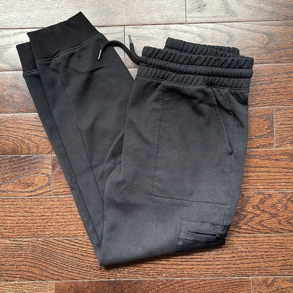 RePoshing Athletic Works Black Jogger Pants, Size XXL (18). Son outgrew.